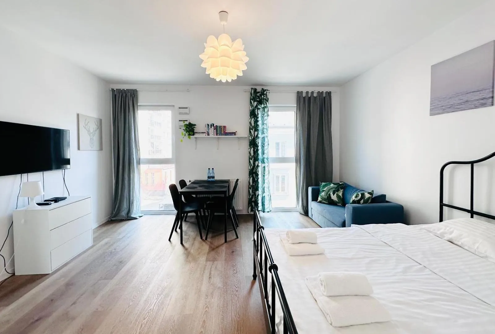 ורשה Targowa Charming Studio By The National Stadium דירה